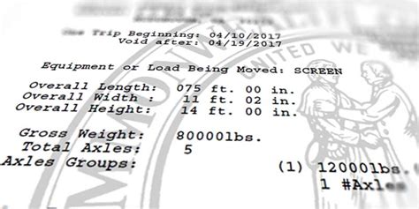 overweight over dimensional permits in ky.